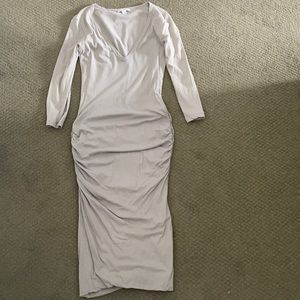 James Perse jersey dress with ruching